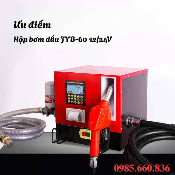 Ưu điểm hộp bơm dầu JYB-60 12/24V