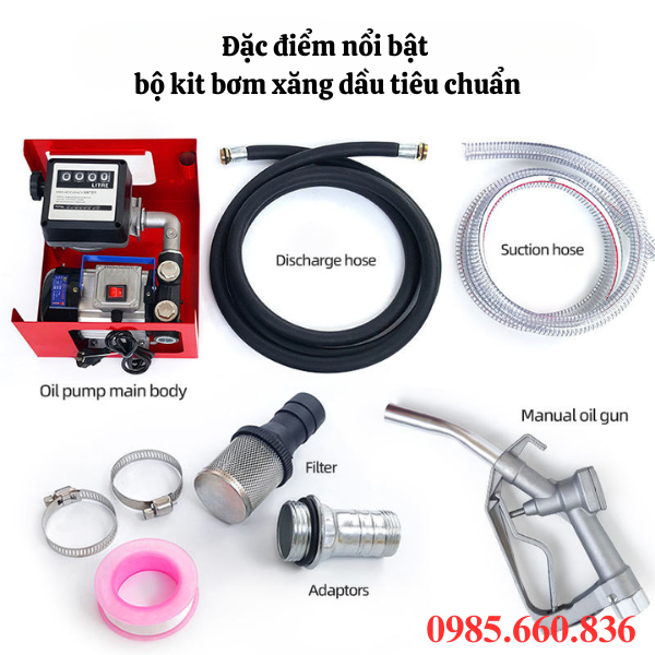 Đặc điểm nổi bật bộ kit bơm xăng dầu tiêu chuẩn