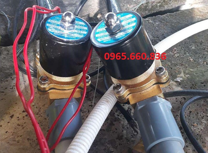 ứng dụng van điện từ đồng