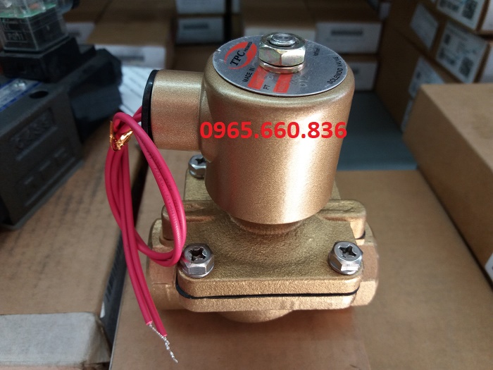 van điện từ chiller đồng