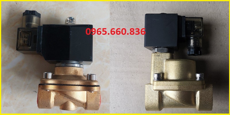 van điện từ đồng ren yaccor đ&agrave;i laon 24v 220v gi&aacute; rẻ