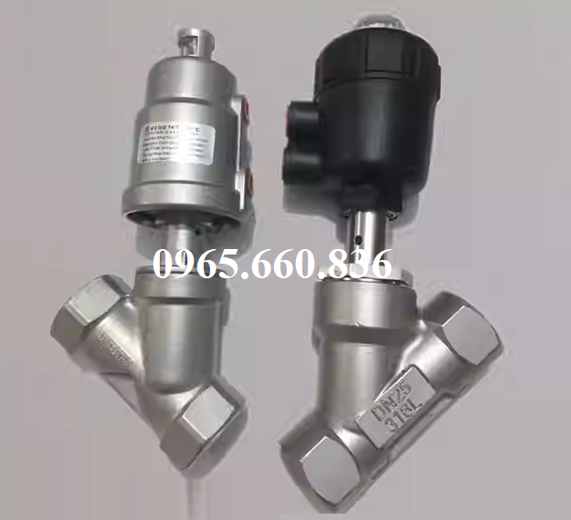 ứng dụng van y xiên điều khiển khí nén trung quốc