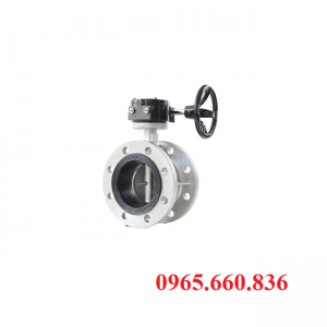 Van bướm inox tay quay gioăng EPDM D341X-10P/16P