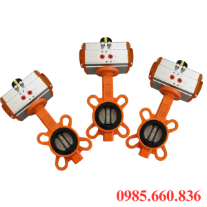 Van bướm điều khiển khí nén Châu Âu