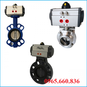 Van bướm điều khiển khí nén