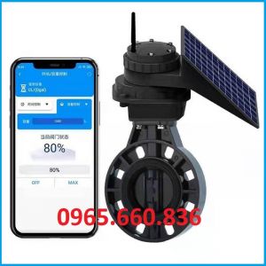 Van bướm điều khiển bằng điện thoại di động 4G Lorawan