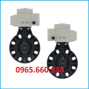 Van bướm nhựa điều khiển điện Trung Quốc