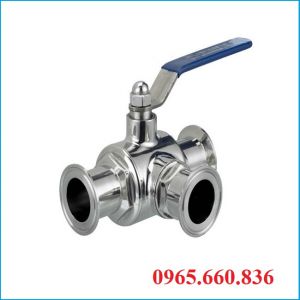 Van bi inox vi sinh Clamp