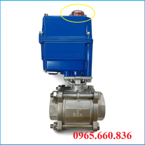 Van bi điều khiển điện có công tác hành trình đóng mở
