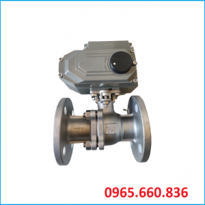 Van bi điều khiển điện mặt bích