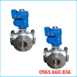 Van bi inox điều khiển điện Hàn Quốc