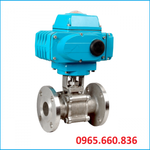 Van bi thép điều khiển điện Hàn Quốc