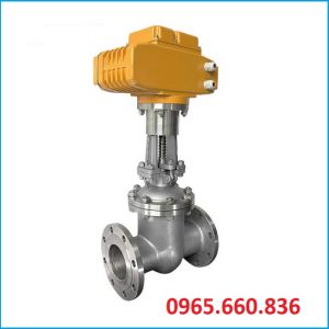 Van cổng inox điều khiển điện
