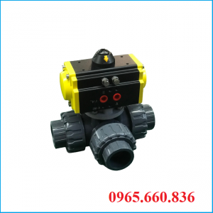 Van bi nhựa điều khiển khí nén