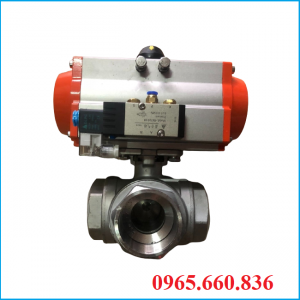 Van bi điều khiển khí nén 3 ngã