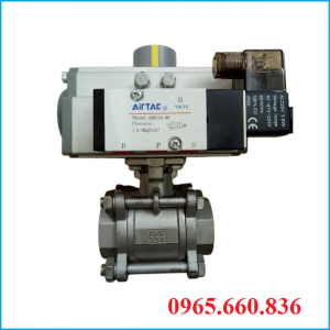 Van bi điều khiển khí nén lắp van điện từ