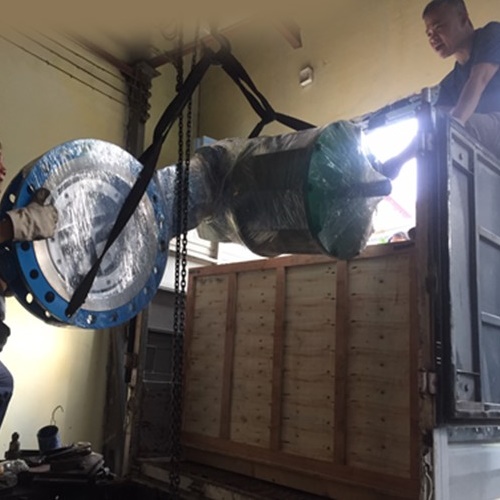Van bướm điều khiển khí nén DN600, DN700, DN800, DN1000, DN1200