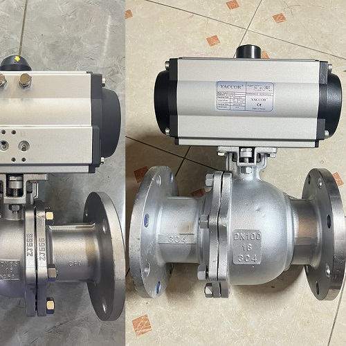 Van bi điều khiển khí nén DN150, DN125, DN100, DN80, DN65