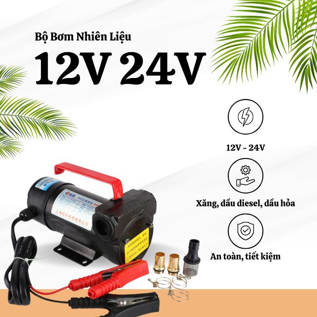 Bộ Bơm Nhiên Liệu 12V 24V