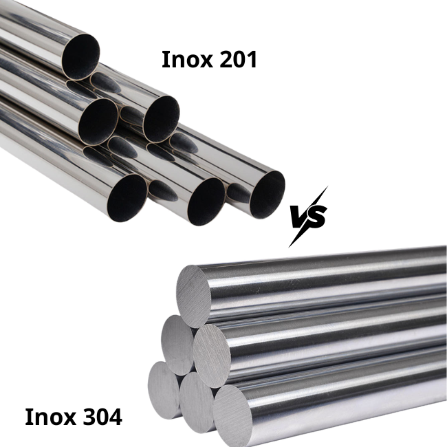 Inox 201 và inox 304 loại nào tốt hơn?